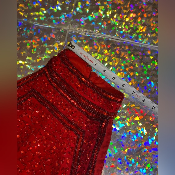 Mark & john gopal vintage red beaded top - Picture 4 of 8